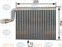 Vaporizator evaporator clima OPEL CORSA B 73 78 79 HELLA 8FV351330541