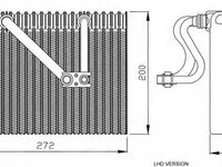 Vaporizator evaporator clima OPEL VECTRA B combi 31 NRF 36088