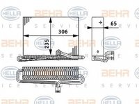 Vaporizator evaporator clima VOLVO FH 12 HELLA 8FV351330121