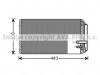 Vaporizator evaporator clima VOLVO NH 12 AVA VLV054