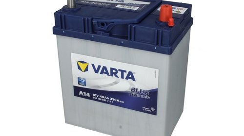 Varta blue dynamic 12v 40ah 330a cu borne sub