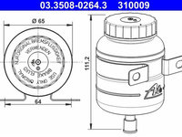 Vas de expansiune, lichid frana ATE 03.3508-0264.3