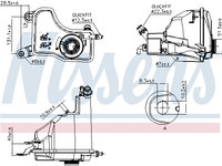 Vas de expansiune racire 996153 NISSENS pentru Bmw Seria 3 Bmw Seria 1