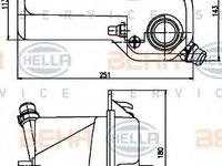 Vas de expansiune, racire BMW Z3 cupe (E36), BMW Z3 (E36), BMW X5 (E53) - HELLA 8MA 376 789-721