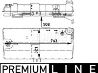 Vas de expansiune, racire (CRT47000P MAHLE KNECHT) MAN