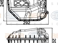 Vas expansiune AUDI Q7 4L HELLA 8MA 376 702-314