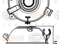 Vas expansiune AUDI TT 8J3 HELLA 8MA 376 702-434