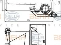 Vas expansiune BMW Z3 E36 HELLA 8MA 376 789-721