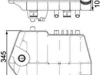 Vas expansiune DAF XF105 - PRODUS NOU