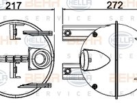 Vas expansiune FORD TRANSIT caroserie E HELLA 8MA 376 702-224