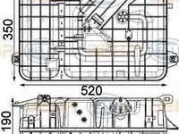 Vas expansiune lichid racire MERCEDES-BENZ ACTROS MP4 HELLA 8MA 376 923-781