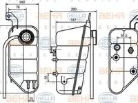 Vas expansiune MERCEDES-BENZ G-CLASS Cabrio W463 HELLA 8MA 376 755-131