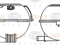 Vas expansiune SEAT IBIZA V 6J5 6P1 HELLA 8MA 376 702-474