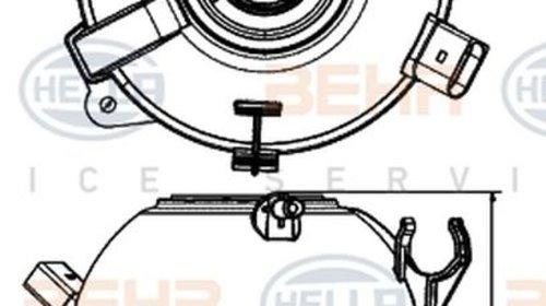 Vas expansiune VW JETTA IV 162 163 HELLA 8MA 