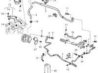 Vas lichid servodirectie Volkswagen Amarok 2H 2015 2016 OEM 2H0422371B