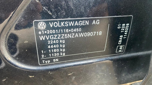 Vas lichid servodirectie Volkswagen Tiguan 5N 2009 family 2,0