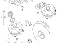 Vas lichid servofrana 8E0611301E Audi A4 B6 Break 1.9 TDI 2002 AWX OEM 8E0611301E