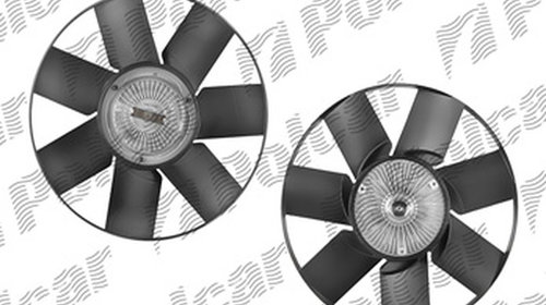 Vascocuplaj cu elice ventilator Mahle, Renault Master, 2010-, motor 2.3 dci, 92/107 kw, Opel Movano, 2010-, motor 2.3 CDTI, 74/92/107 kw, diesel,