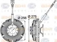 Vascocuplaj DAF XF 105 HELLA 8MV376734781