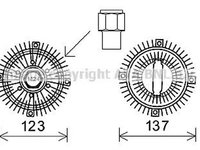 Vascocuplaj FORD TRANSIT platou sasiu FM FN AVA FDC447