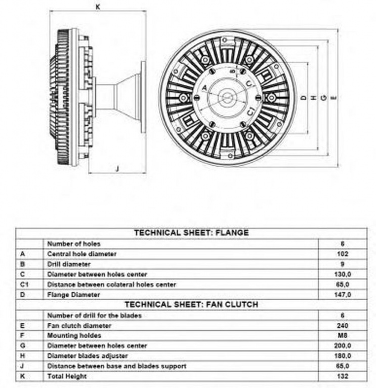 Vascocuplaj IVECO EuroTech MP NRF 49087