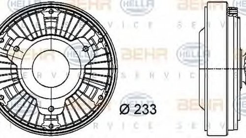 Vascocuplaj MERCEDES-BENZ SK HELLA 8MV3767300