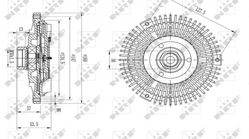 Vascocuplaj Vasco Cuplaj Radiator Mercedes-Benz 49673