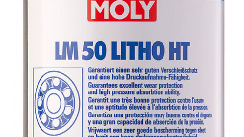 Vaselina Liqui Moly LM 50 Litho HT, 1 kg
