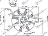 VENTIL.RAD.COMPL.(-Ac/) PETROL - CITROEN CITROEN SAXO 96-99, CITROEN, CITROEN SAXO 96-99, 067106440