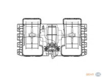 Ventilator 8EW 009 158-151 HELLA pentru Volvo S40 Skoda Favorit Vw Caravelle Vw Transporter Vw Vanagon Vw Cc Vw Passat Vw Derby Vw Flight Vw Polo Man Tga