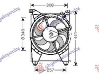 VENTILATOR AER CONDITIONAT ASSY BENZINA 366906450