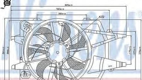 Ventilator,aer conditionat FORD FOCUS Combi (
