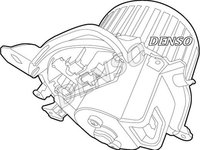 Ventilator aeroterma interior habitaclu ALFA ROMEO MITO 955 DENSO DEA01012