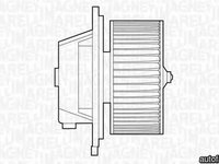 Ventilator aeroterma interior habitaclu LANCIA Y 840A MAGNETI MARELLI 069412501010