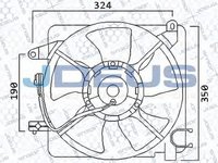 Ventilator clima CHEVROLET MATIZ M200 M250 JDEUS EV56M110