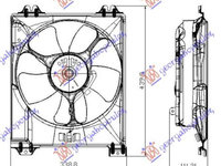 Ventilator Complet 1.9jtd 1.9ddis-Fiat Sedici 07-pentru Fiat Sedici 07-