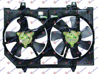 VENTILATOR COMPLET DUBLU (BENZ)-07 - NISSAN X-TRAIL 01-14, NISSAN, NISSAN X-TRAIL 01-14, 085506440