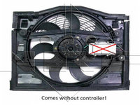 Ventilator Electroventilator GMV GMW Radiator BMW 47027