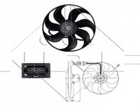 Ventilator Electroventilator GMV GMW Radiator Volkswagen VW Fox 2 (facelift) 2005 2006 2007 2008 2009 Hatchback 3-usi 1.4 MT (75 hp) 47397 11-542-549