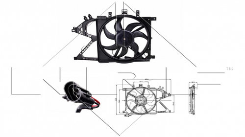 Ventilator Electroventilator GMV GMW Radiator