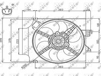 Ventilator Electroventilator GMV GMW Radiator Ford Transit 3 2000 2001 2002 2003 2004 2005 2006 Minivan 2.0 Di MT (75 hp) 47748 11-943-031