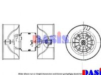 Ventilator, habitaclu BMW 3 limuzina (E36), BMW 3 cupe (E36), BMW 3 Cabriolet (E36) - AKS DASIS 870290N