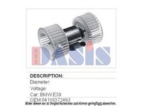 Ventilator, habitaclu BMW 5 limuzina (E39), BMW 5 Touring (E39) - AKS DASIS 058330N