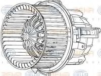 Ventilator habitaclu bord AUDI A5 8T3 HELLA 8EW 351 040-261