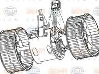 Ventilator habitaclu bord BMW 6 Cabriolet E64 HELLA 8EW351040651