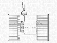 Ventilator habitaclu bord IVECO Stralis MAGNETI MARELLI 069412535010