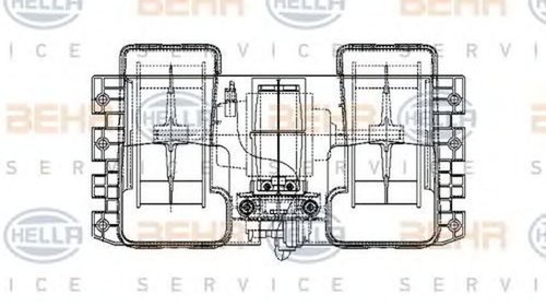 Ventilator habitaclu bord MAN TGS HELLA 8EW00