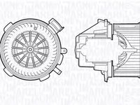 Ventilator habitaclu bord MERCEDES-BENZ SPRINTER 5-t platou sasiu 906 MAGNETI MARELLI 069412700010