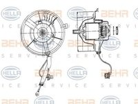 Ventilator habitaclu bord SEAT AROSA 6H HELLA 8EW 009 158-111