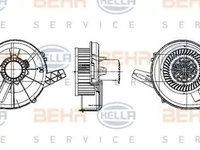 Ventilator habitaclu bord SKODA RAPID NH3 HELLA 8EW 009 157-131 PieseDeTop